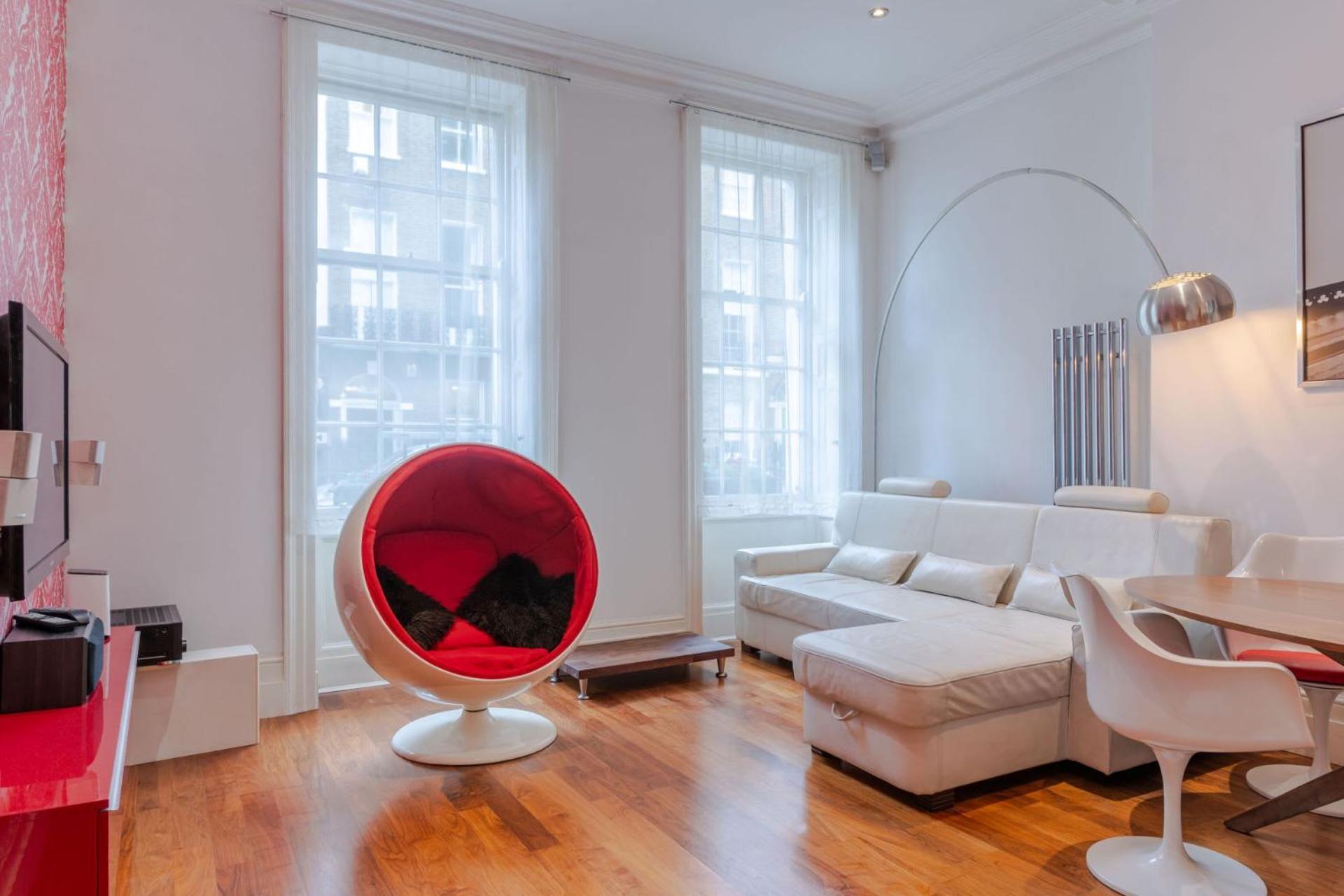 The "Red Room Apartment" - Fitzrovia - By Frankie Says Londres Exterior foto